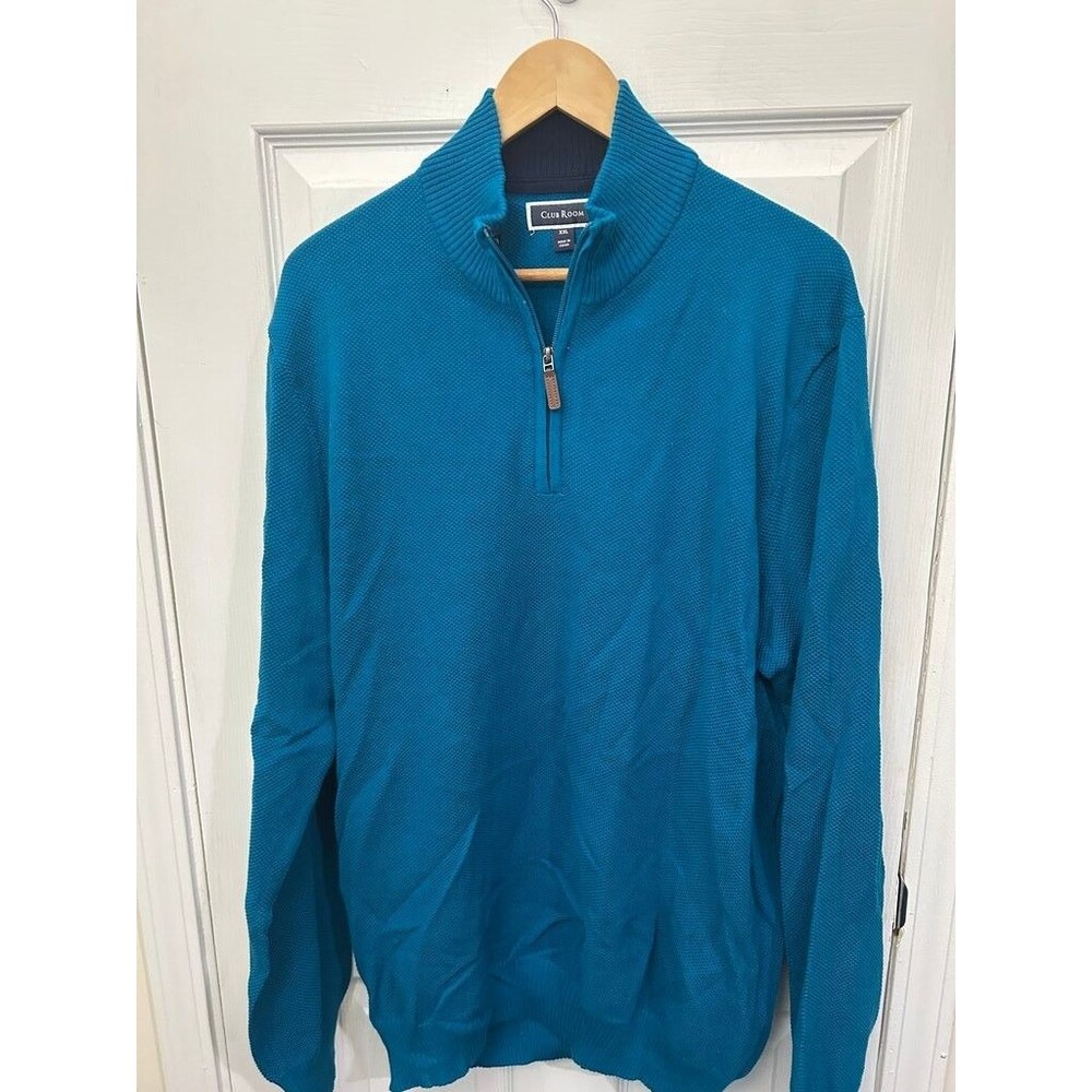 Club Room Men's Half-Zip Sweater XXL